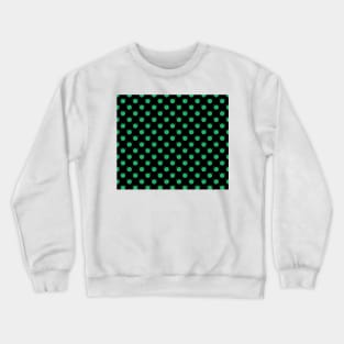 Round Watermelon Black Pattern Crewneck Sweatshirt